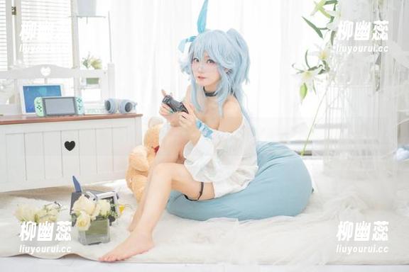 卜呦 福利时间,卜呦的女仆形象,图看看就好…
