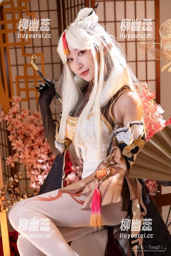 耍帅也要白！杨衣yangyi的网盘写真你见过吗？