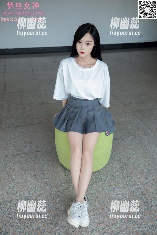 梦丝女神 - 感同身受！王娇娇的天台JK少女写真，更新也这么有毒？