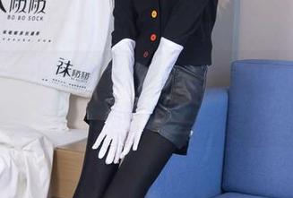 袜啵啵 - 小淳的白裙，写真里写满了做自己的主张。